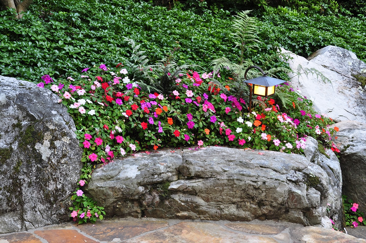 Award-winning high-end landscape design in Linville, NC.