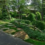 Beautiful Landscape and stone path design and installation in Linville, NC