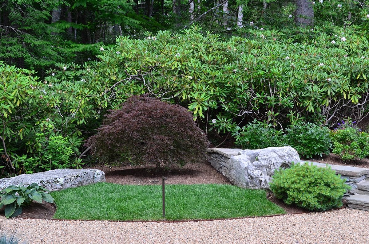 Landscape and stone path design and installation in Linville, NC